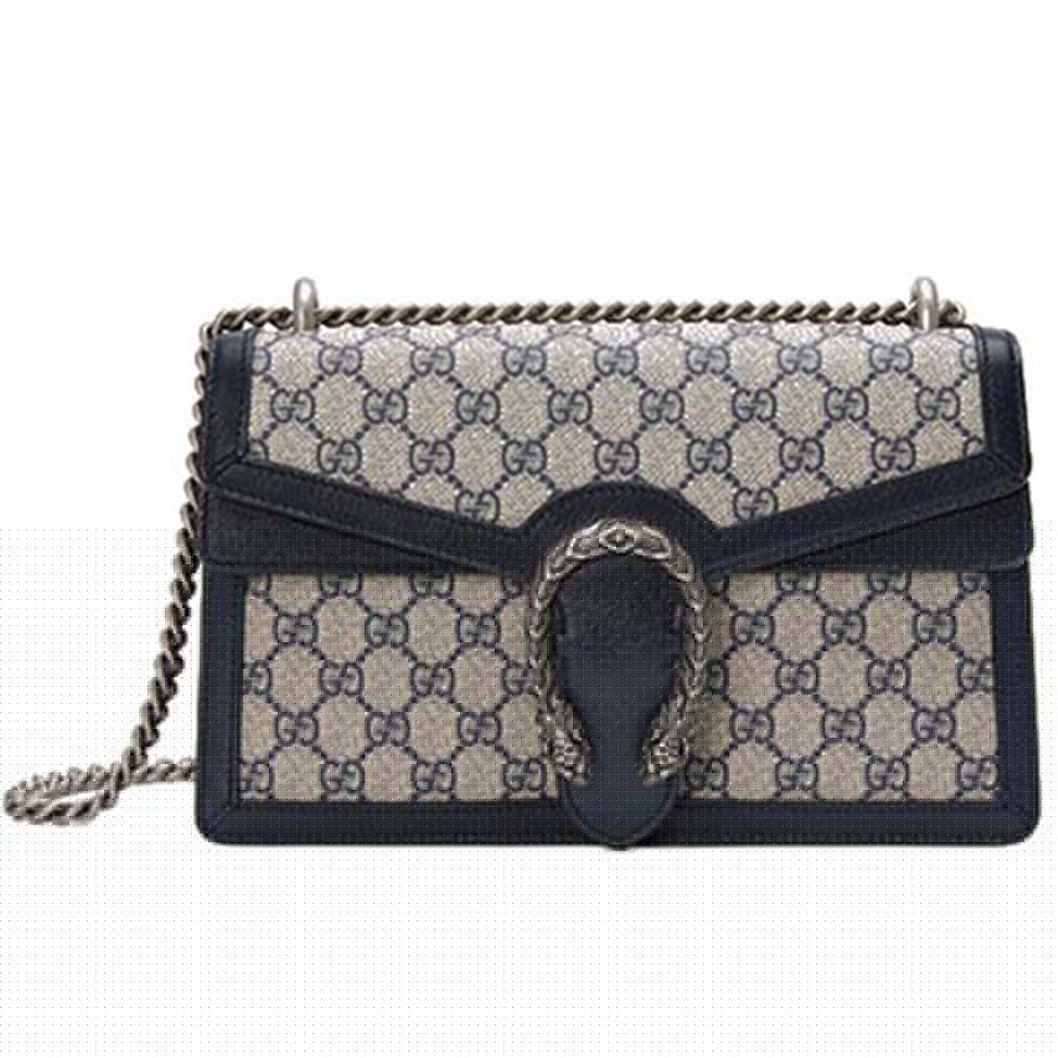 G*u*i dionysus medium gg shoulder bag 400249 (28*17*9cm)